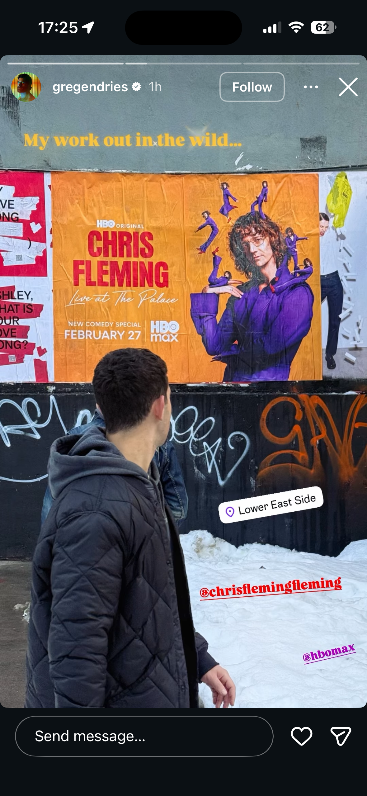 Greg Endries - Instagram Feb 25